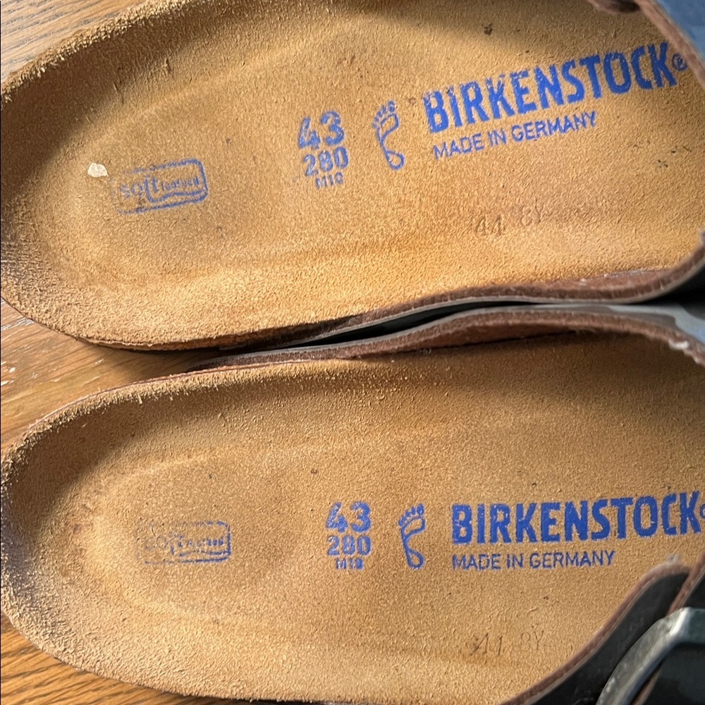 Birkenstock Men's Black Camo Sandals - Picture 5 of 6